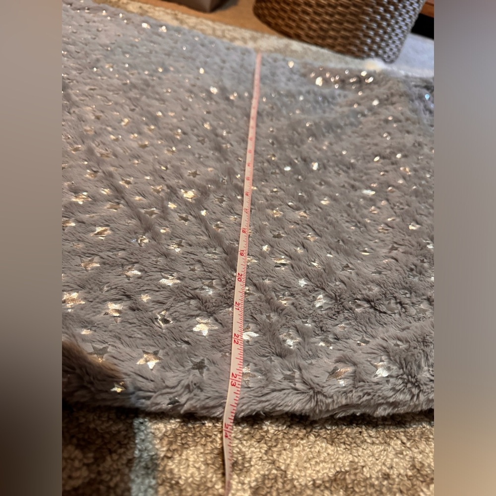 3/$20gray Star Patterned Drawstring Bag - image 3